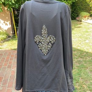 Twisted Heart Bling Shrug